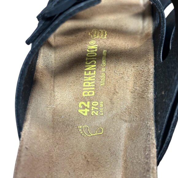 Birkenstock Florida Soft Footbed Sandals – Black – Size 42 (L11/M9) – NWOT - Picture 7 of 8
